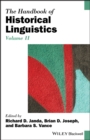 The Handbook of Historical Linguistics, Volume II - Book