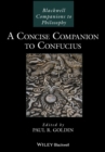 A Concise Companion to Confucius - Book