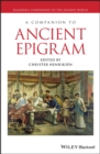 A Companion to Ancient Epigram - Book