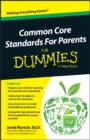 Common Core Standards For Parents For Dummies - eBook