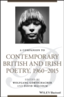 A Companion to Contemporary British and Irish Poetry, 1960 - 2015 - eBook