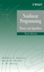 Nonlinear Programming : Theory and Algorithms (Set) - Book