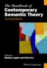 The Handbook of Contemporary Semantic Theory - eBook