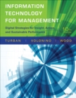 Information Technology for Management : Digital Strategies for Insight, Action, and Sustainable Performance - Book