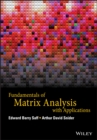 Fundamentals of Matrix Analysis with Applications - eBook