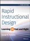 Rapid Instructional Design : Learning ID Fast and Right - Book