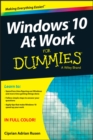 Windows 10 At Work For Dummies - Book