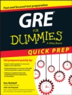 GRE For Dummies Quick Prep - Book