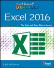 Teach Yourself VISUALLY Excel 2016 - Book