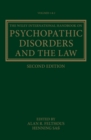 The Wiley International Handbook on Psychopathic Disorders and the Law - eBook