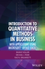 Introduction to Quantitative Methods in Business : With Applications Using Microsoft Office Excel - Book
