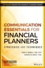 Communication Essentials for Financial Planners : Strategies and Techniques - eBook
