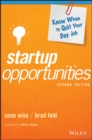Startup Opportunities : Know When to Quit Your Day Job - eBook