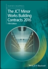 The JCT Minor Works Building Contracts 2016 - Book