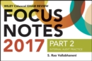 Wiley CIAexcel Exam Review Focus Notes 2017, Part 2 : Internal Audit Practice - Book