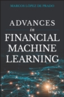 Advances in Financial Machine Learning - Book