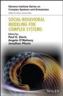 Social-Behavioral Modeling for Complex Systems - Book