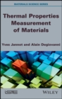 Thermal Properties Measurement of Materials - eBook