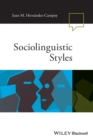 Sociolinguistic Styles - Book