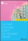 Tax Staff Essentials, Level 4 : Tax Manager/Director - Book