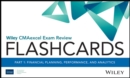 Wiley CMAexcel Exam Review 2020 Flashcards : Part 1, Financial Reporting, Planning, Performance, and Analytics - Book