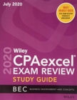 Wiley CPAexcel Exam Review July 2020 Study Guide : Business Environment and Concepts - Book