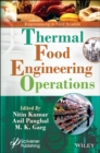 Thermal Food Engineering Operations - eBook