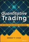 Quantitative Trading : How to Build Your Own Algorithmic Trading Business - eBook
