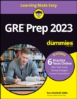 GRE Prep 2023 For Dummies with Online Practice - Book