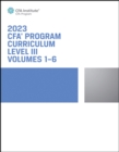 2023 CFA Program Curriculum Level III Box Set - eBook