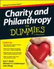 Charity and Philanthropy For Dummies - Book