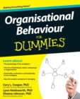 Organisational Behaviour For Dummies - Book