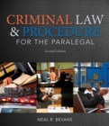 Criminal Law and Procedure for the Paralegal - Book