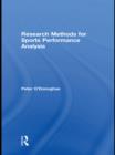 Research Methods for Sports Performance Analysis - eBook