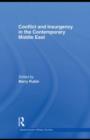 Conflict and Insurgency in the Contemporary Middle East - eBook