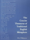 Concise Thesaurus of Traditional English Metaphors - eBook