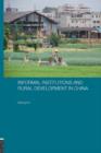 Informal Institutions and Rural Development in China - eBook