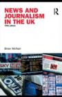 News and Journalism in the UK - eBook