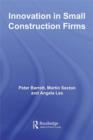Innovation in Small Construction Firms - eBook