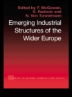 The Emerging Industrial Structure of the Wider Europe - eBook