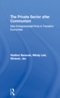 The Private Sector after Communism : New Entrepreneurial Firms in Transition Economies - eBook