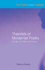 Theorists of Modernist Poetry : T.S. Eliot, T.E. Hulme, Ezra Pound - eBook