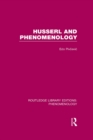 Husserl and Phenomenology - eBook