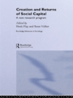 Creation and Returns of Social Capital - eBook