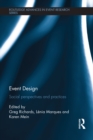 Event Design : Social perspectives and practices - eBook