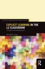Explicit Learning in the L2 Classroom : A Student-Centered Approach - eBook