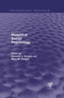 Historical Social Psychology (Psychology Revivals) - eBook