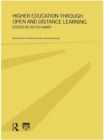 Higher Education Through Open and Distance Learning - eBook