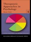 Therapeutic Approaches in Psychology - eBook