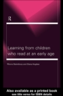 Learning From Children Who Read at an Early Age - eBook